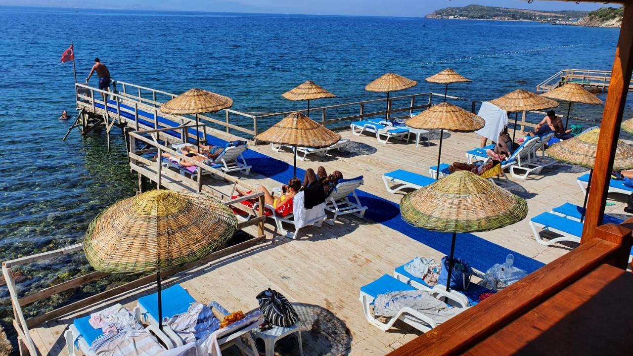 Assos Nazan Motel Restoran Beach Sokakagzi Eksteriør bilde