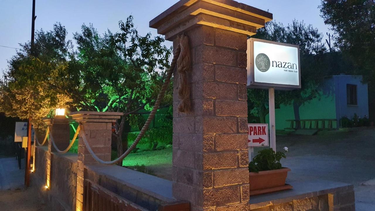Assos Nazan Motel Restoran Beach Sokakagzi Eksteriør bilde