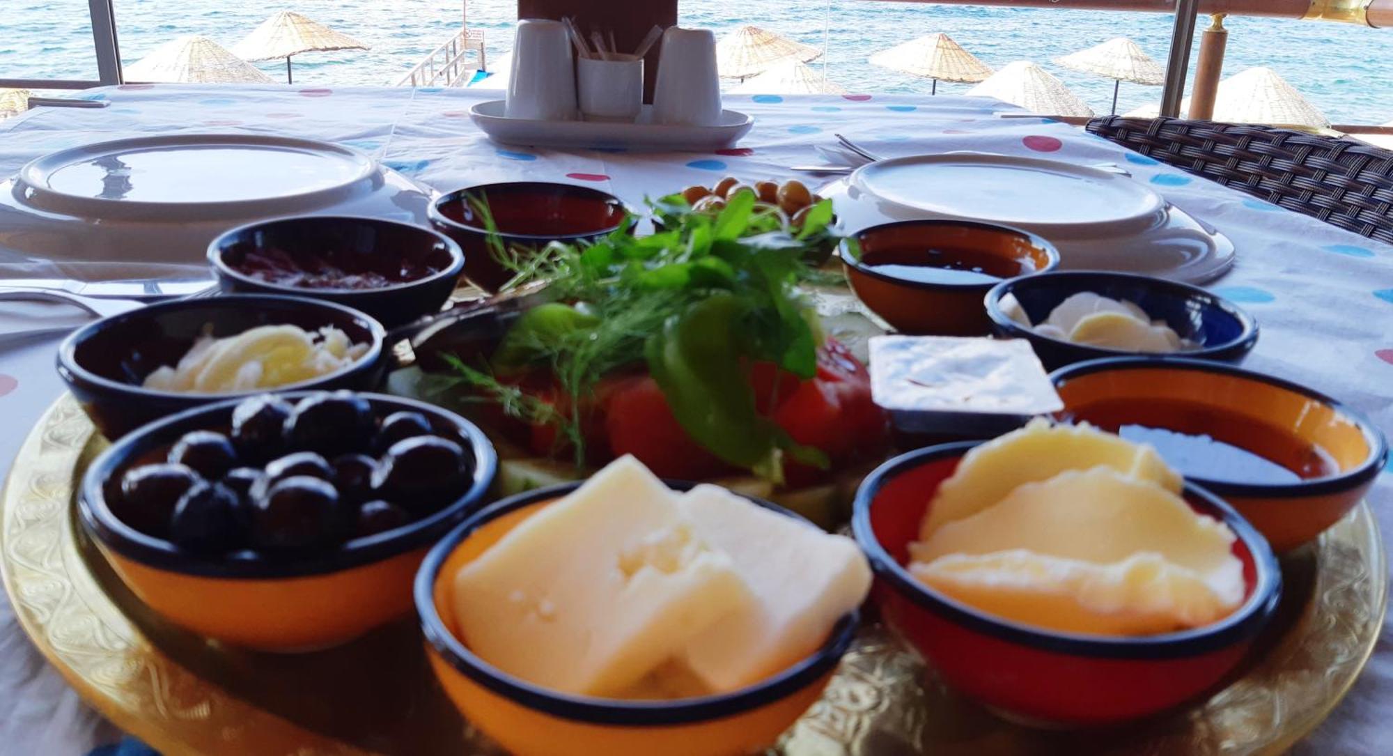 Assos Nazan Motel Restoran Beach Sokakagzi Eksteriør bilde