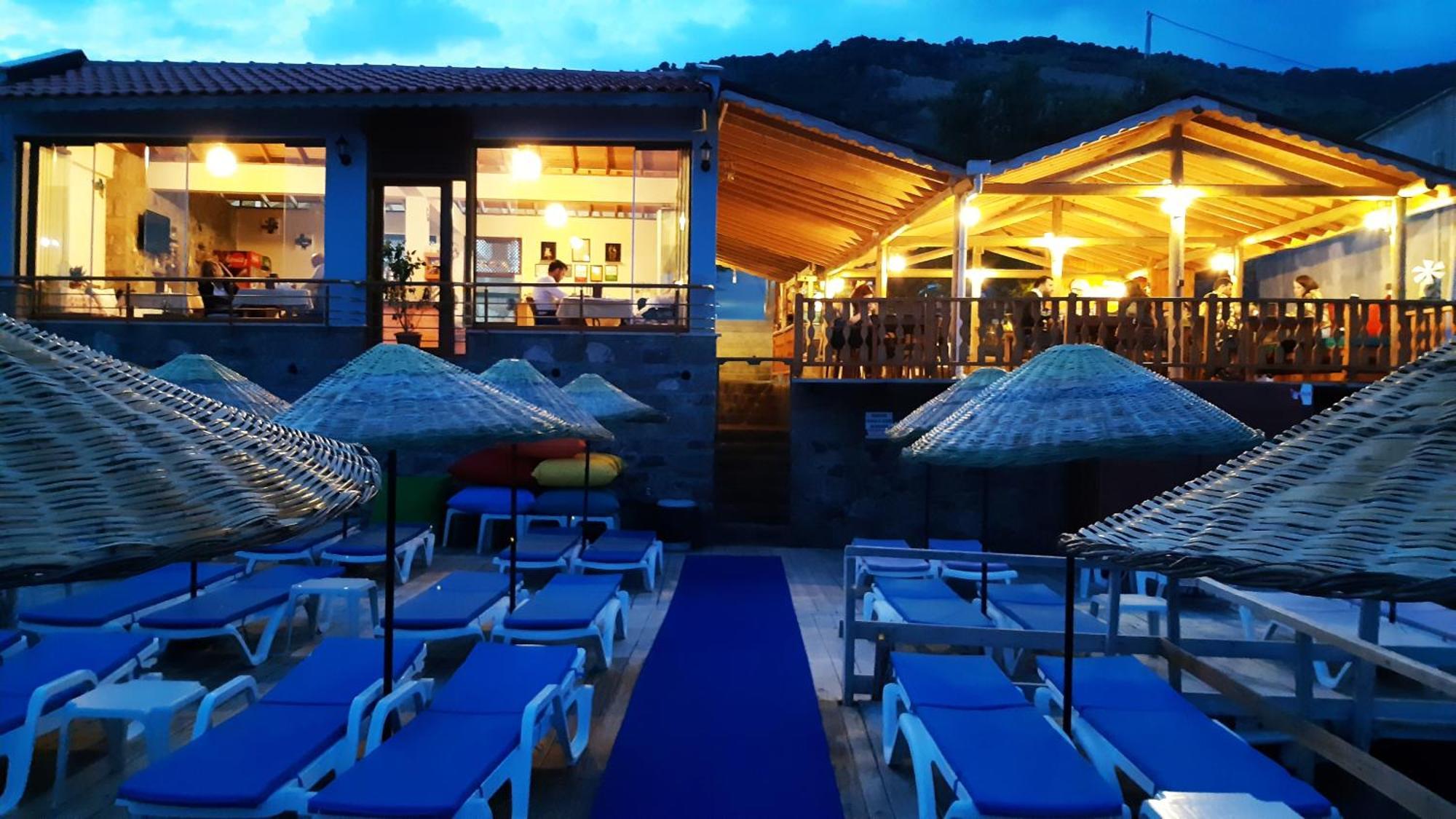 Assos Nazan Motel Restoran Beach Sokakagzi Eksteriør bilde