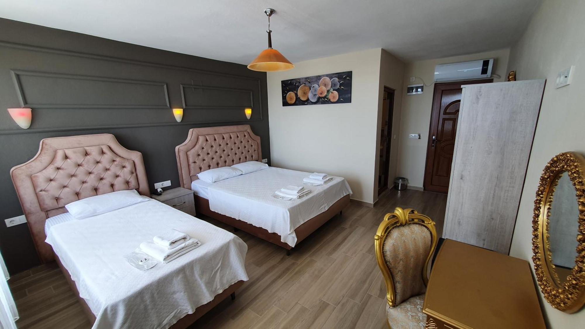 Assos Nazan Motel Restoran Beach Sokakagzi Rom bilde