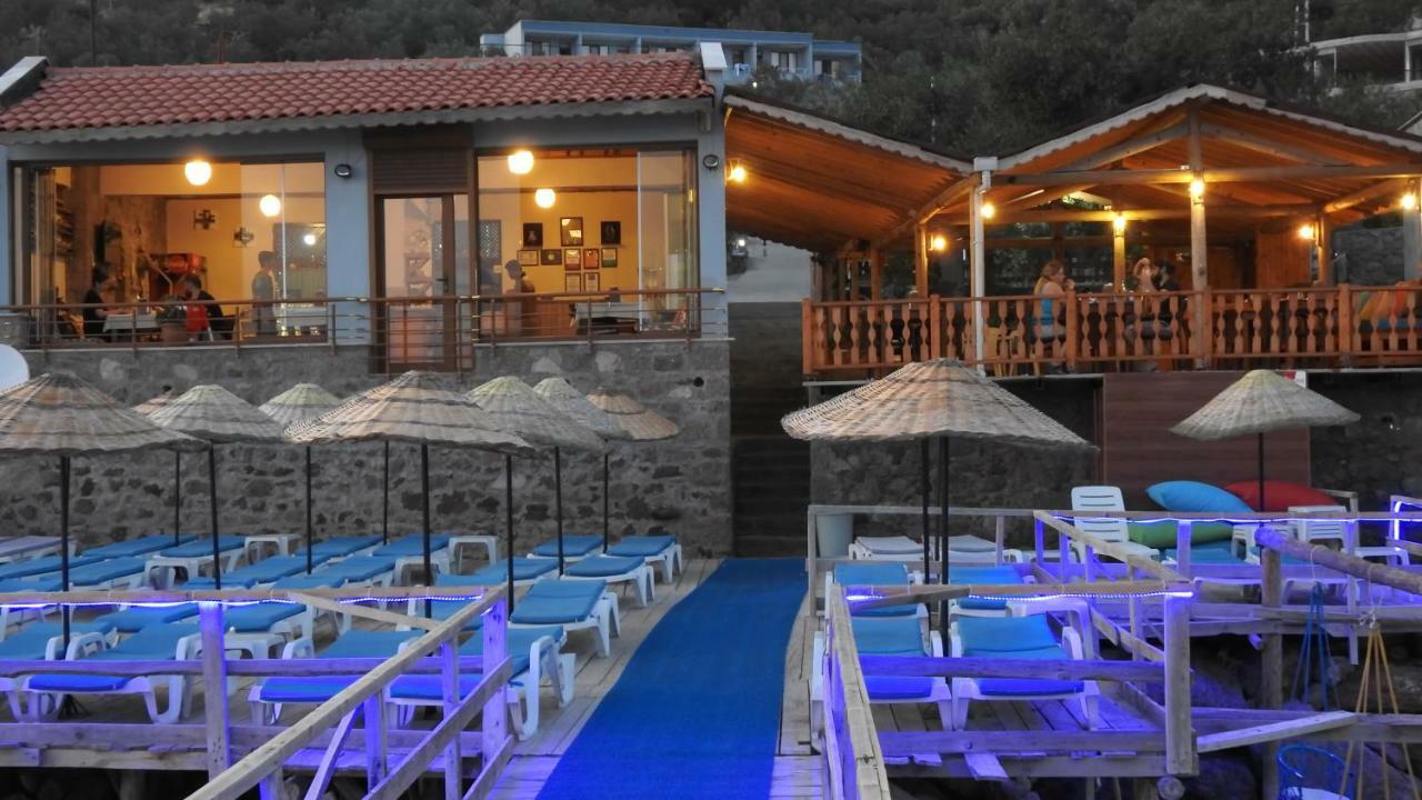 Assos Nazan Motel Restoran Beach Sokakagzi Eksteriør bilde